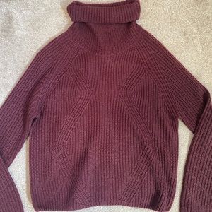 Girls turtle neck knitt sweater